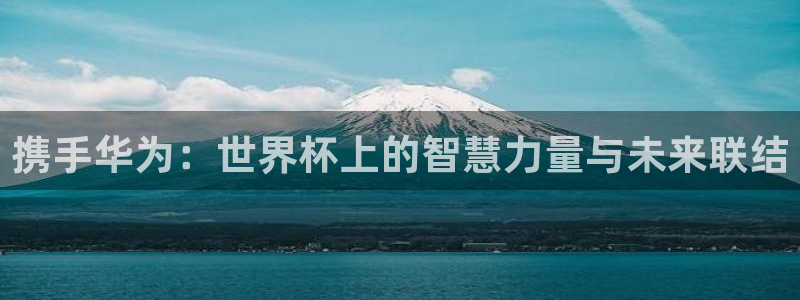 2026世界杯中国队：携手华为：世界杯上的智慧力量与未来联结